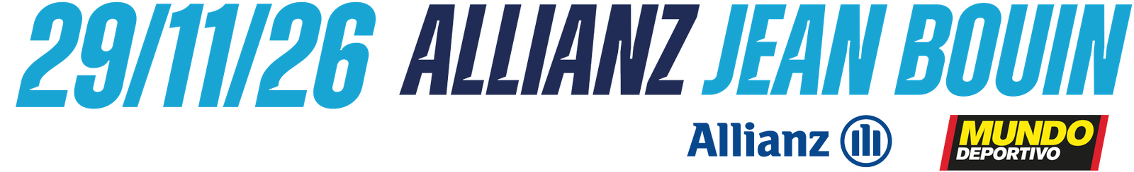 Logo de la carrera Allianz Jean Bouin Barcelona del 29 de noviembre de 2026