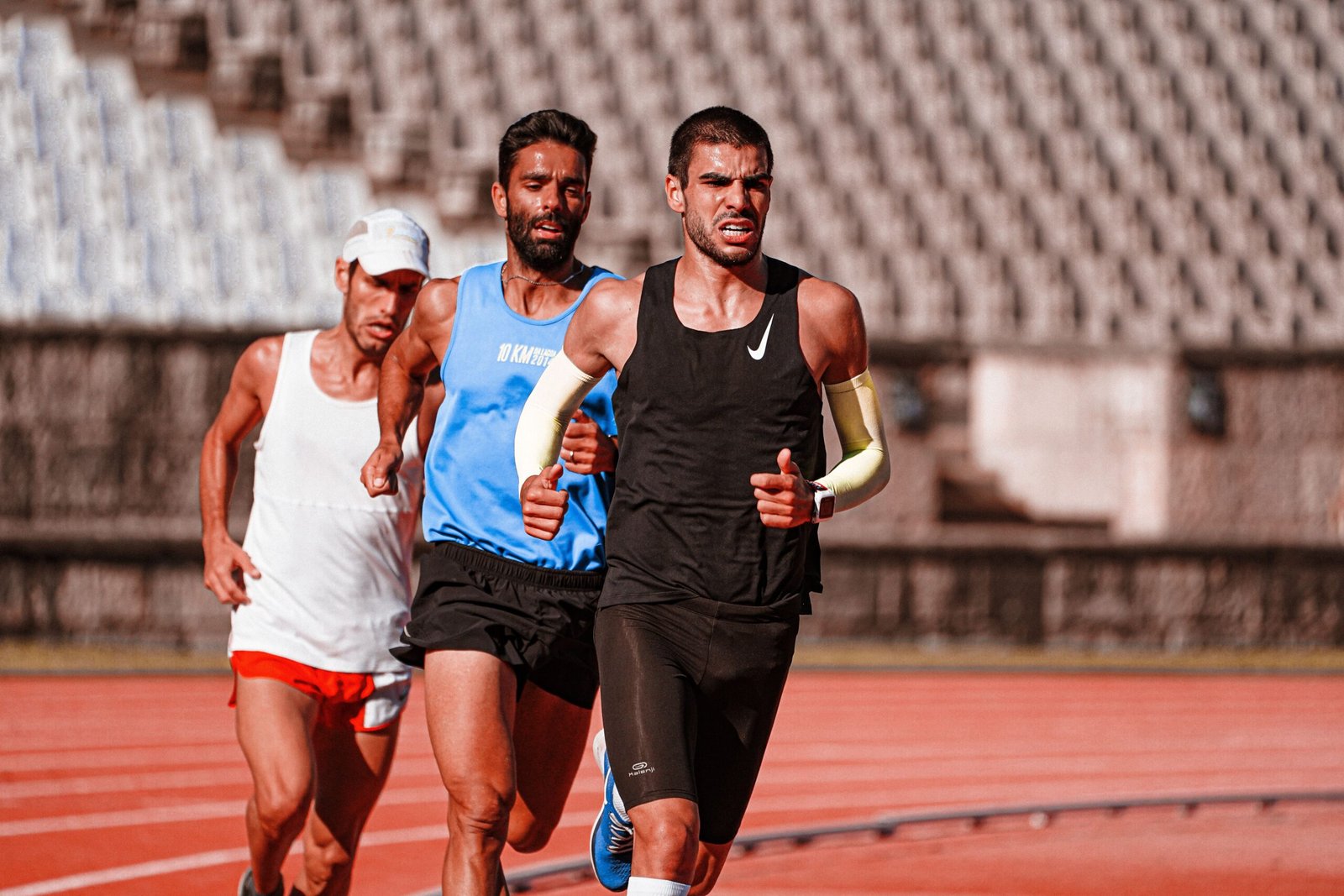 10K interval workouts on the track