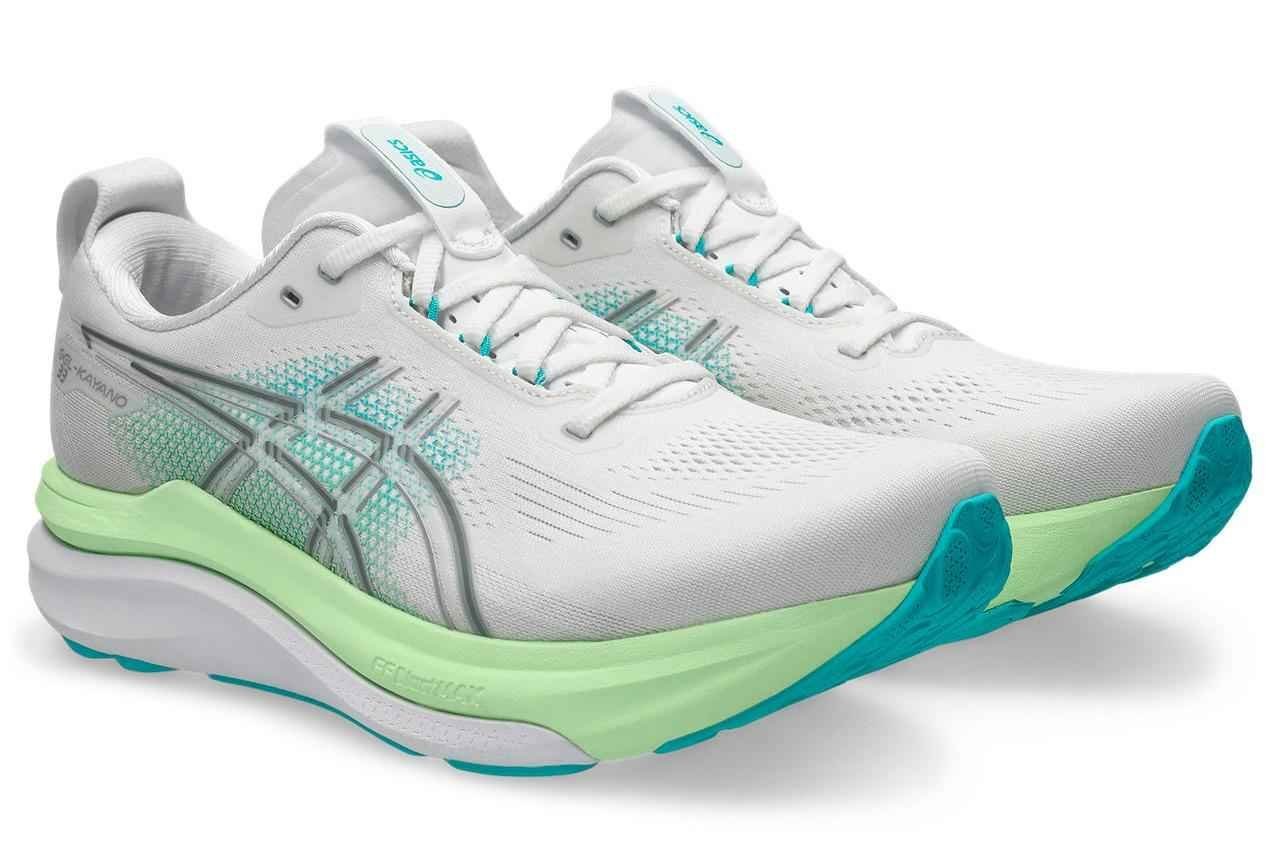 ASICS Gel-Kayano 33 in three-quarter view
