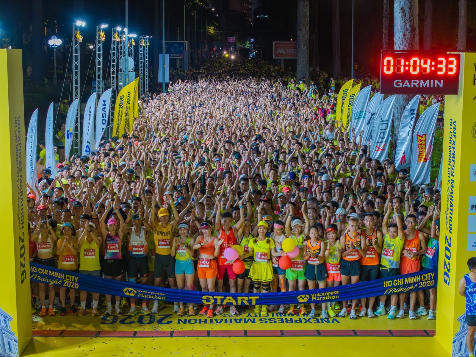 Corredores en la salida de una maratón, una de las pruebas del calendario de carreras populares