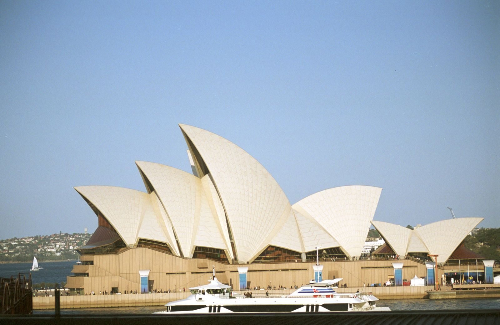 The Sydney Opera House by the water