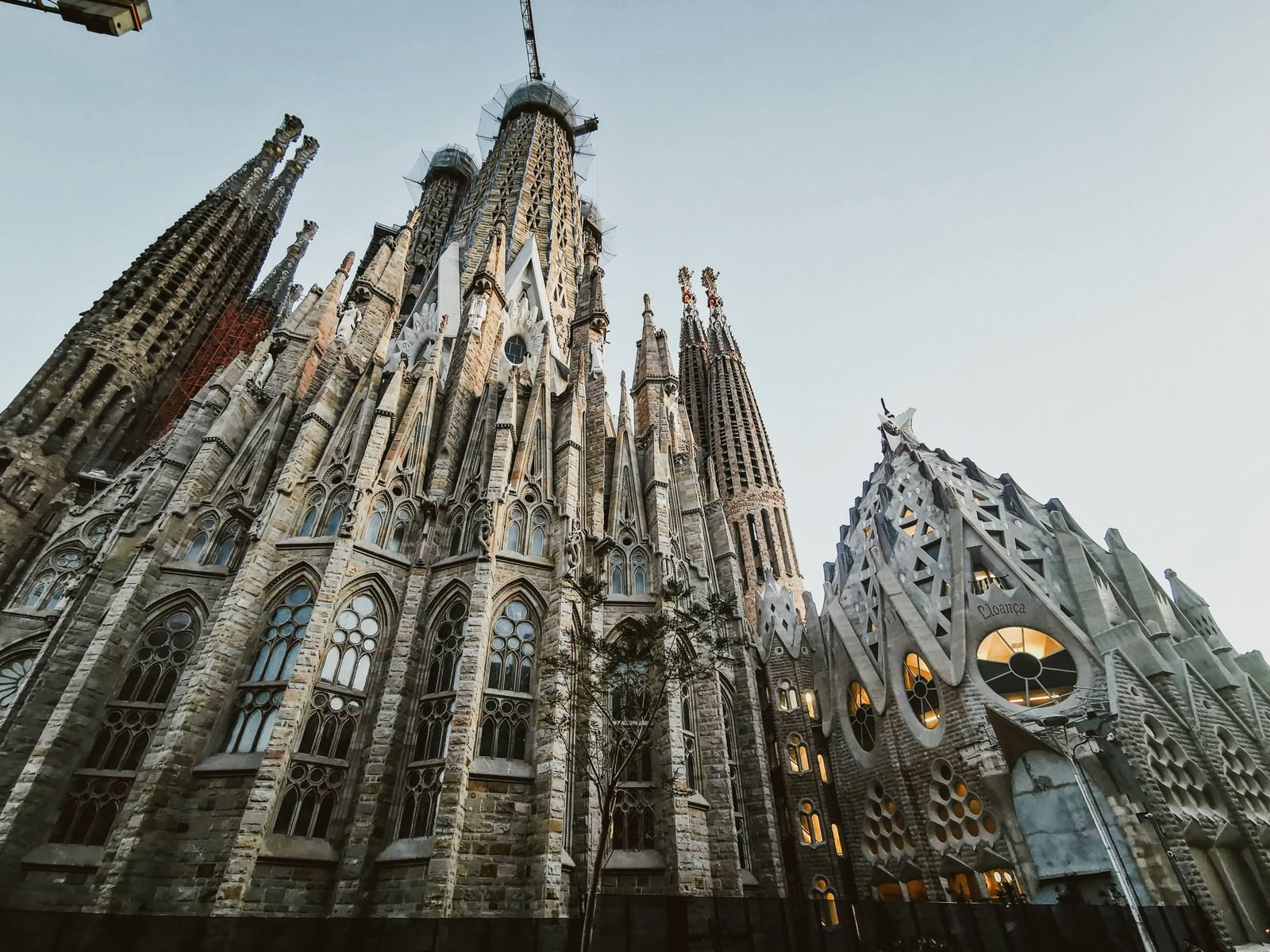 La Sagrada Familia, en la ciudad de la Mitja Marató de Barcelona